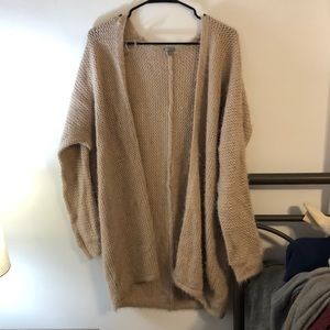 Dusty rose fuzzy sweater